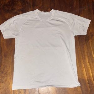 Mens medium white lululemon shirt